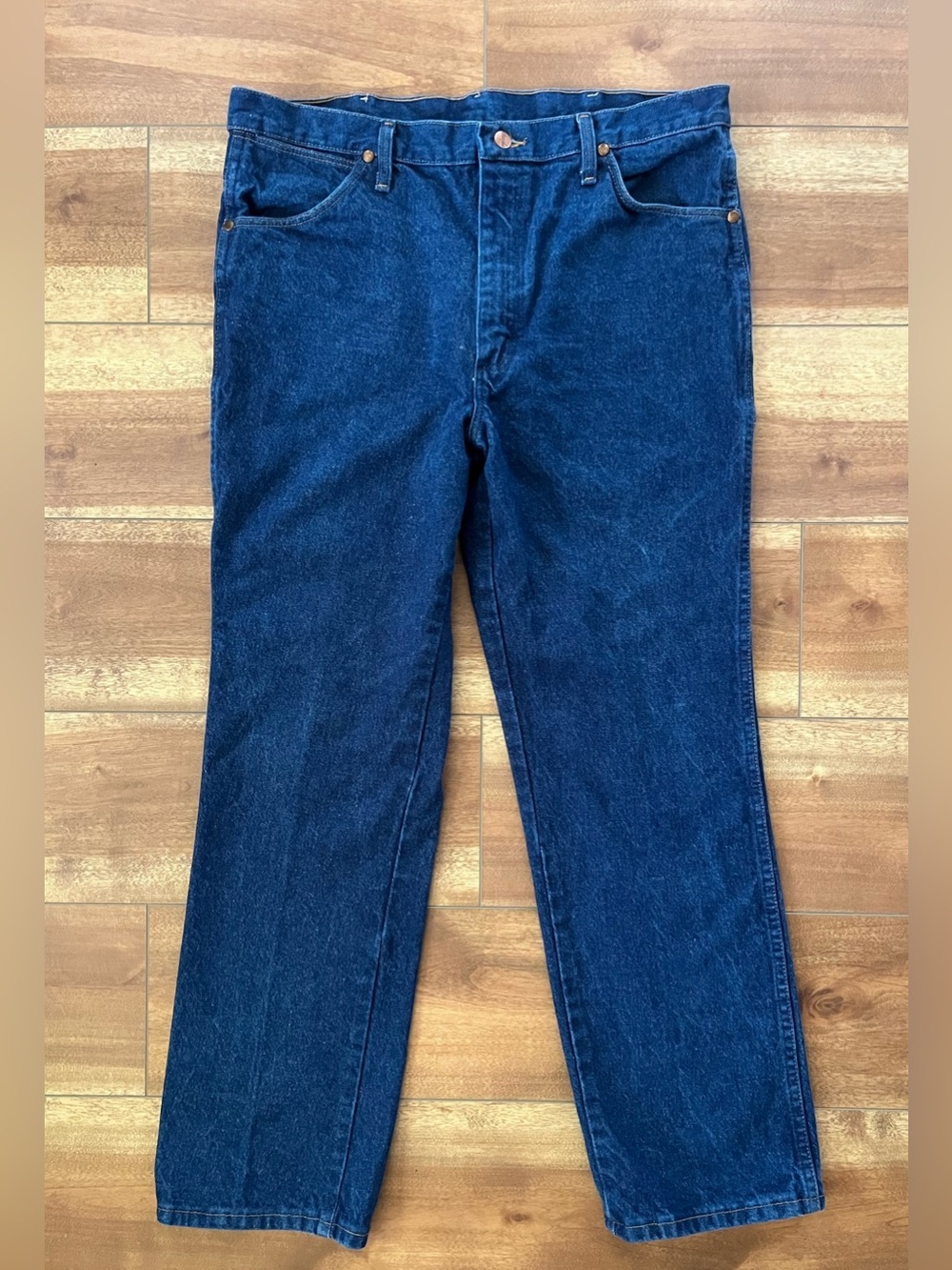 Wrangler Cowboy Cut Slim Fit Indigo Blue Jeans